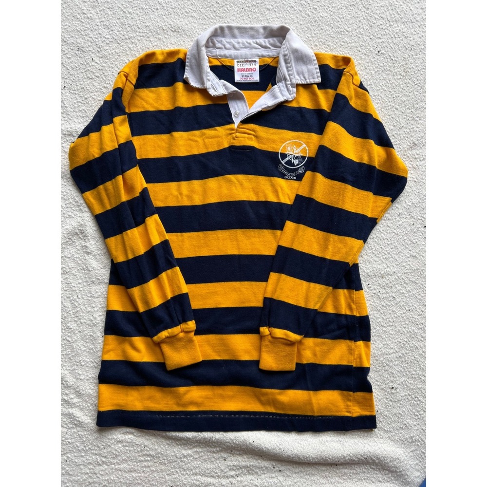 Vintage Halbro Rugby Shirt Mens 42 US Naval Weapons Facility St Mawgan England 2